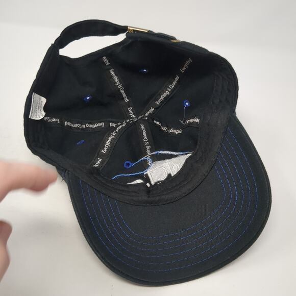 Surf Ct Everything Is Connected Slideback Baseball Cap Black One Size Adjustable - Picture 7 of 9